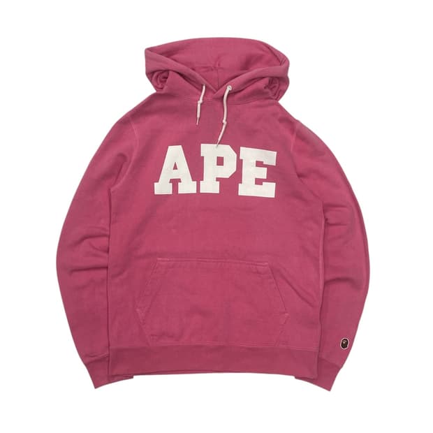 베이프 핑크 후드티
S