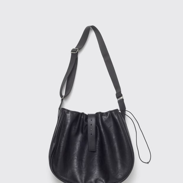 해칭룸 Way Bag Faux Leather Black
