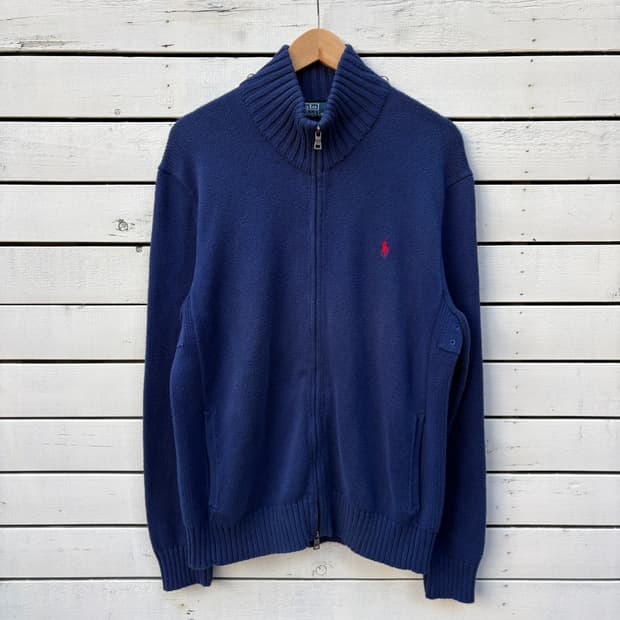 Polo 폴로 니트 집업
