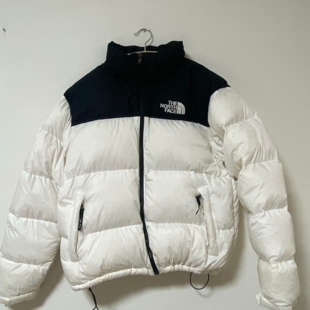 노스페이스 패딩 1996 에코 화이트
