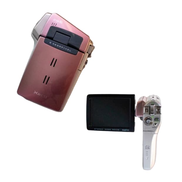 산요 작티 핑크 캠코더