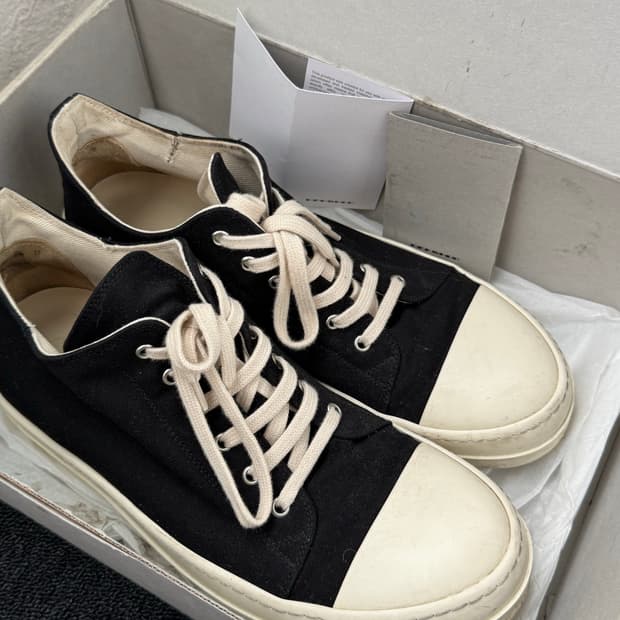 릭오웬스 컨버스 다크쉐도우라인 44사이즈