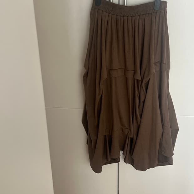 vintage drape long skirt