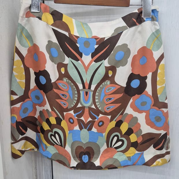 see by Chloe Flower pattern skirt