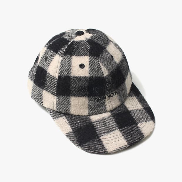  SUPREME "Wool Check Cap"