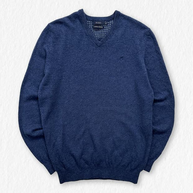 올젠 캐시미어 블렌드 브이넥 니트