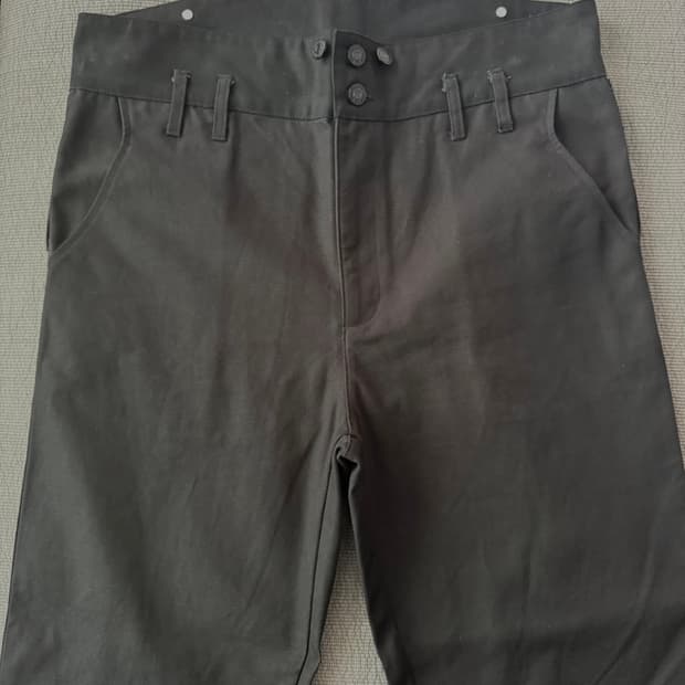 플라스틱프로덕트 MPa RAISED WAIST PANTS