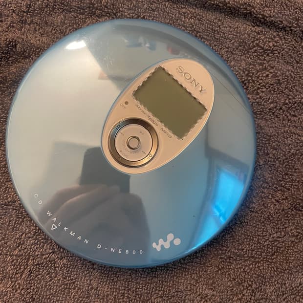 소니 워크맨 Sony Walkman D-NE800 블루