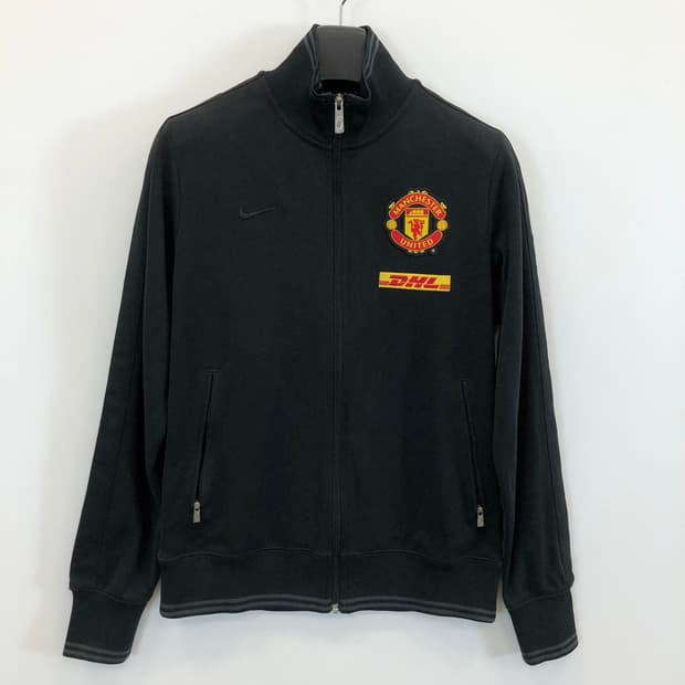 나이키 맨유 DHL 블랙져지 M