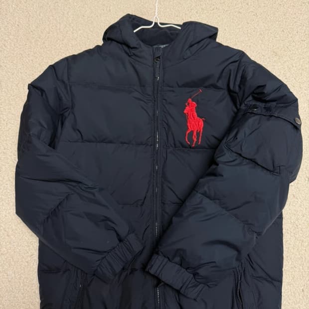 폴로 빅포니 패딩 키즈 L(14~16)