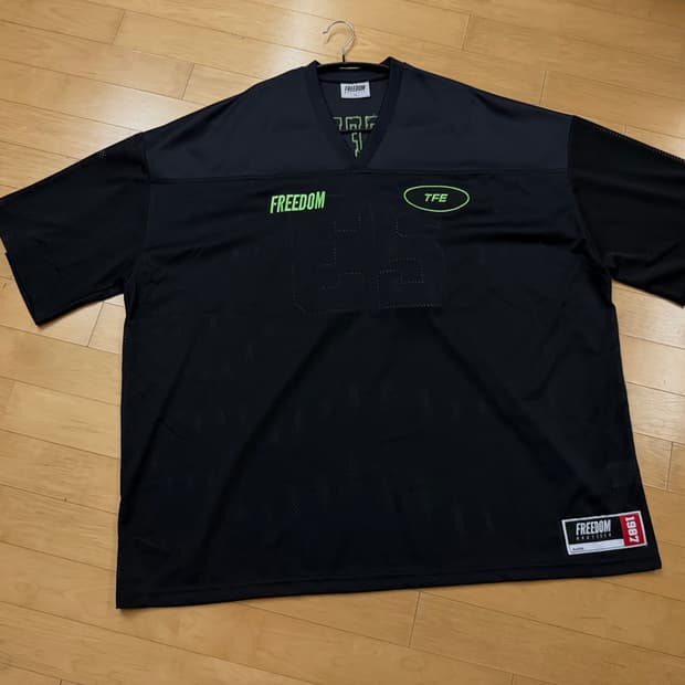 [프리덤] 트포이 메쉬 럭비 져지 (블랙)