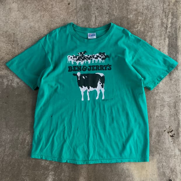 90s 벤앤제리스 프로모션 티셔츠