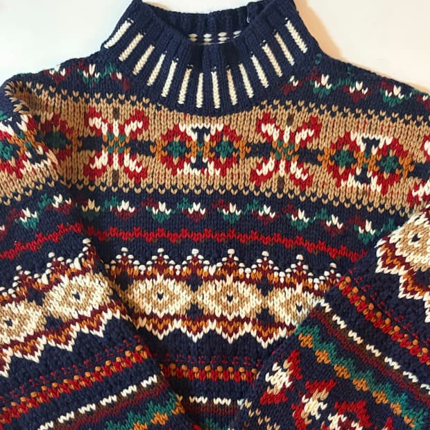 톰보이 노르딕 니트 판매합니다