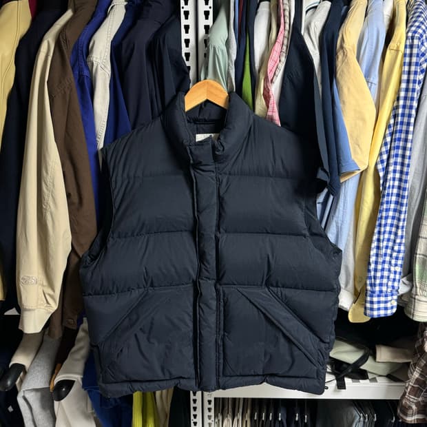 인더로우 아크틱 구스다운 베스트 딥네이비 3