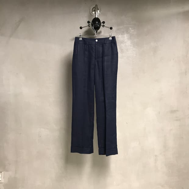랄프로렌 네이비 린넨 팬츠 2p(W)