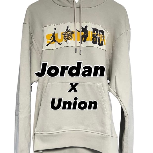 나이키 조던 x 유니온 콜라보 후디