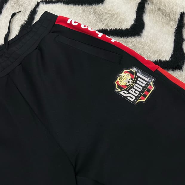 [XL]FC서울 트레이닝 팬츠/블랙레드