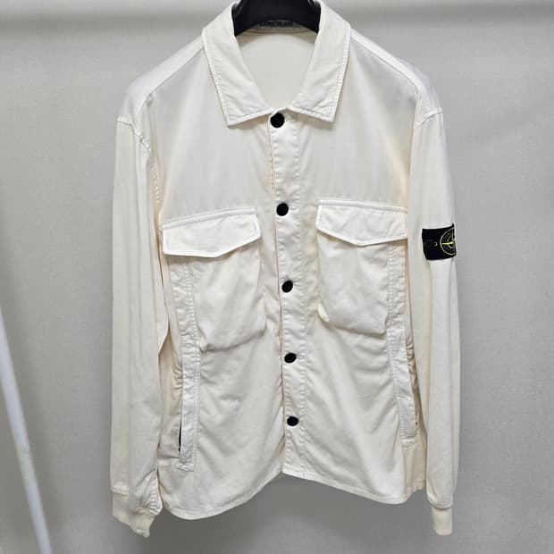 스톤아일랜드 올드이펙트 오버셔츠 자켓 L사이즈 100 판매
