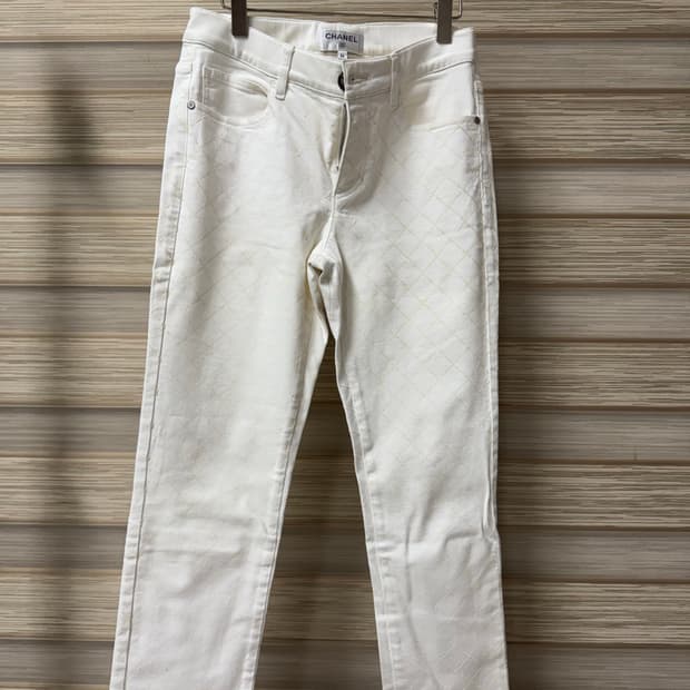 샤넬 바지 36사이즈
