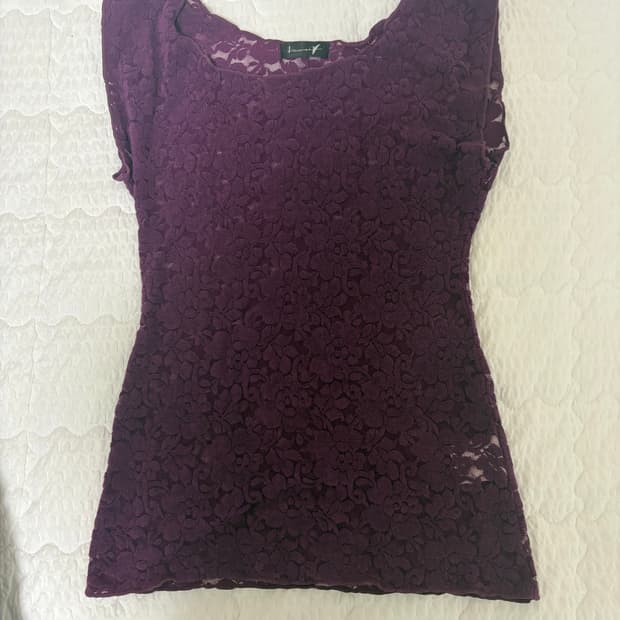 Japanese Vintage 시스루 나시