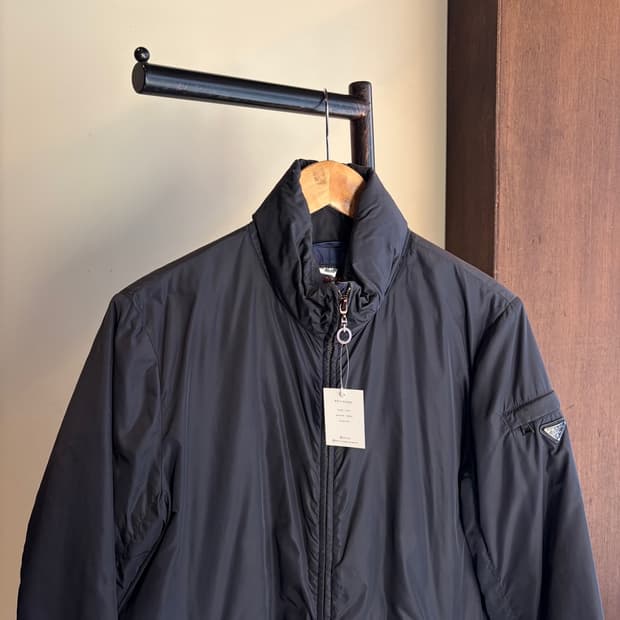 15452 - 프라다 나일론 다운 코트 자켓