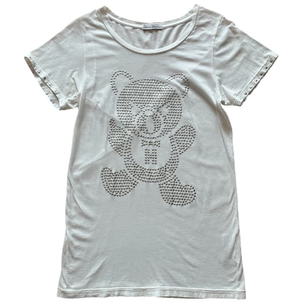 히스테릭 글래머 퍽베어 스터드 반팔 티셔츠