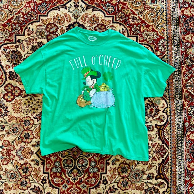 디즈니 미키마우스 "St. Patrick's Day" - 4XL
