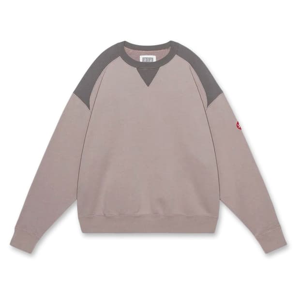 Cav Empt Half Panel Shoulder Crewneck