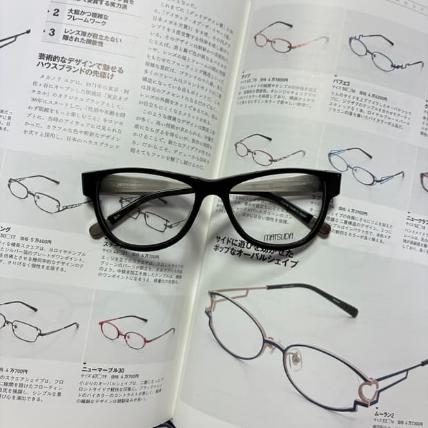 MATSUDA 마츠다 아세테이트 티타늄 일본 안경