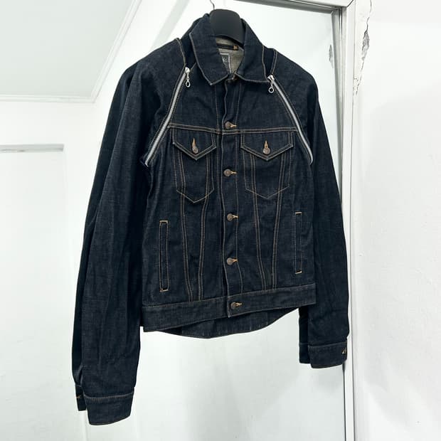 미하라 야스히로 컨버터블 데님 자켓