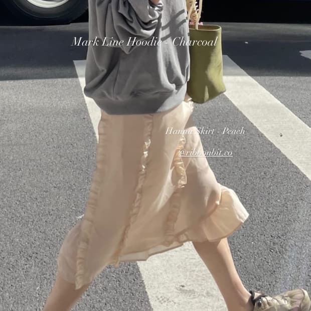 리본빛 hanna skirt