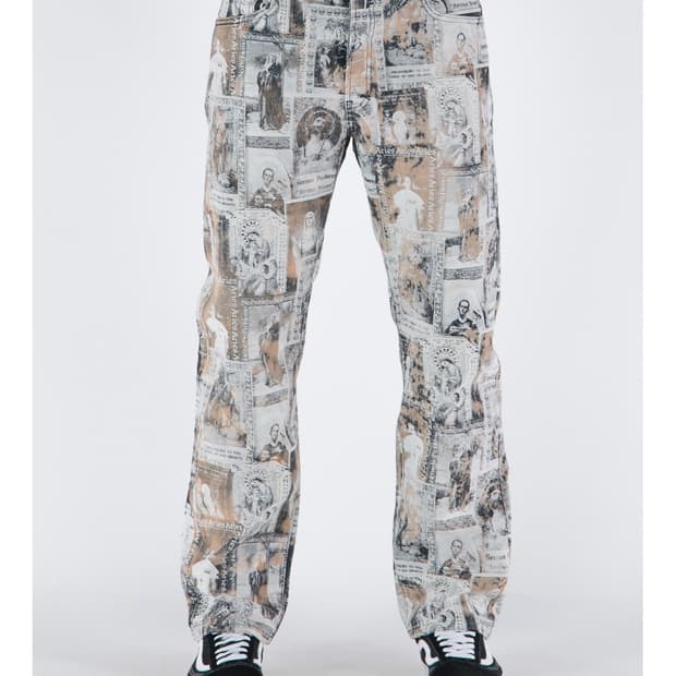 Aries 산티노 릴리 세인트 자카드 진