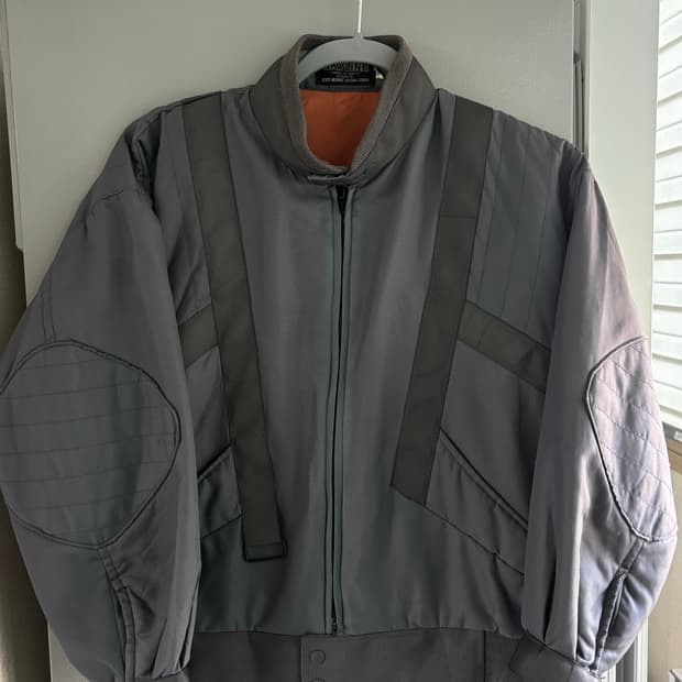 80s issey miyake sky line bomber