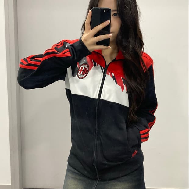 아디다스 AC밀란 져지 트랙 자켓