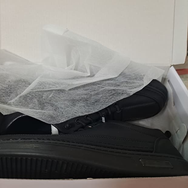 Low NewBrie 남성 캐주얼 스니커즈 블랙 265