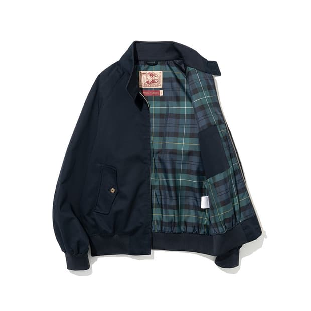 리넥츠 해링턴 자켓 네이비