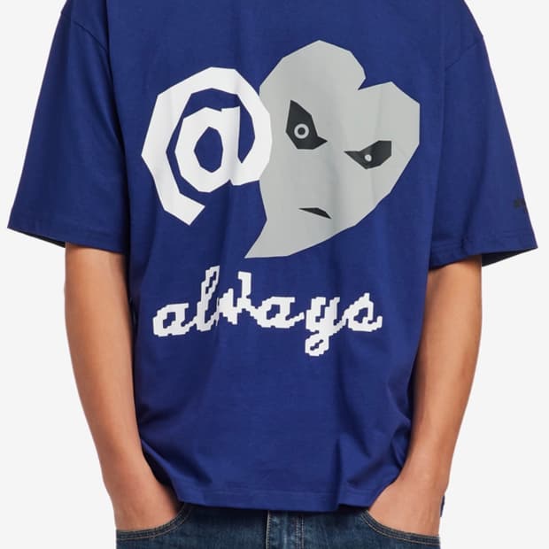 어웨이즈 반팔 M 네이비