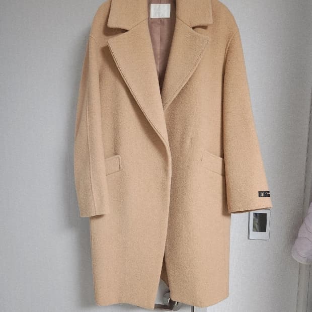 cc콜렉트 캐시미어 코트 66사이즈