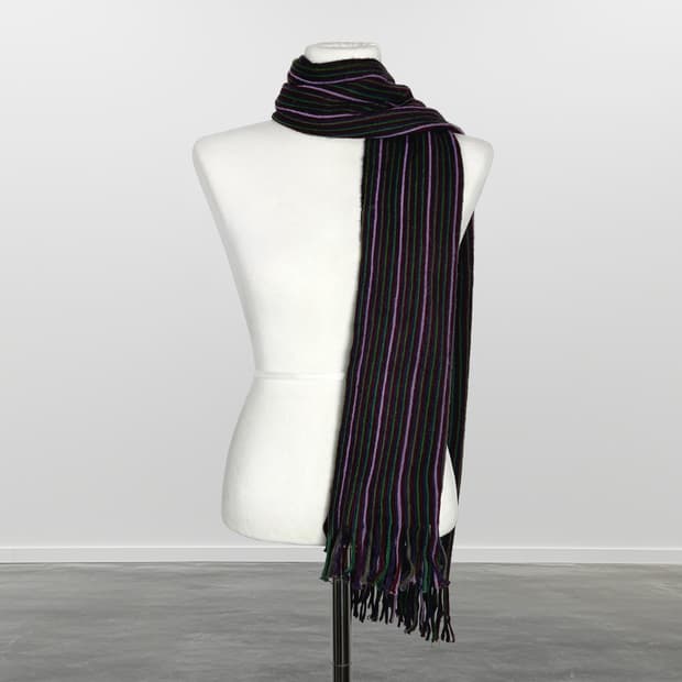빈티지 스트라이프 머플러