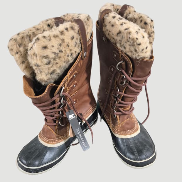 새상품[240]소렐 여자 가죽 워터프루브 방한 부츠