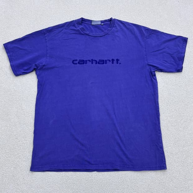 XL 칼하트 스몰로고 반팔 티셔츠 0317E