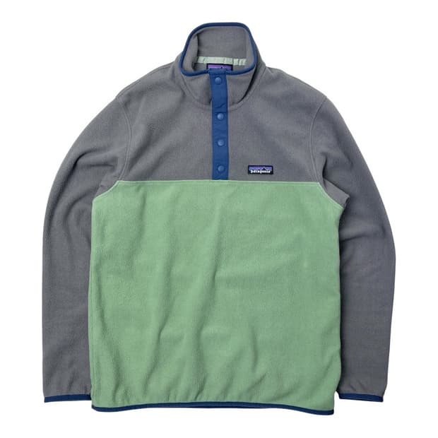 파타고니아 여성 신칠라 플리스 그레이 그린 XS