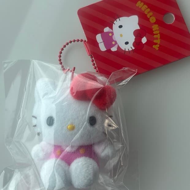 특가신상)산리오 헬로키티 플로키 인형 키링