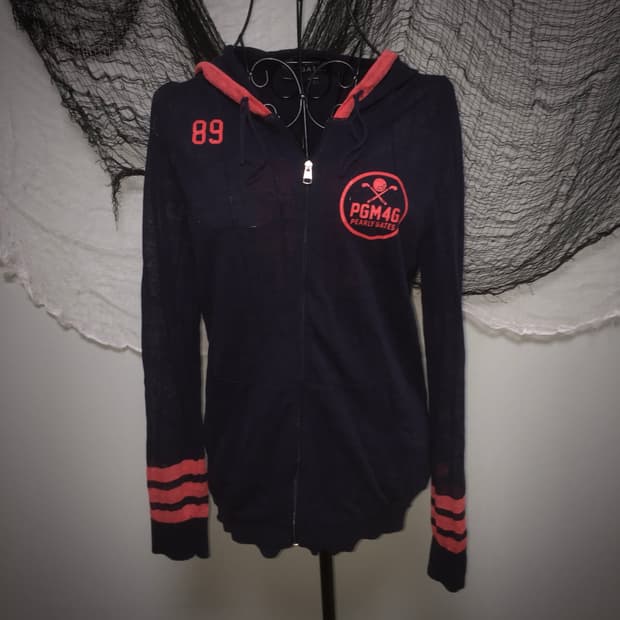 Vintage faerie summer hood zip-up
