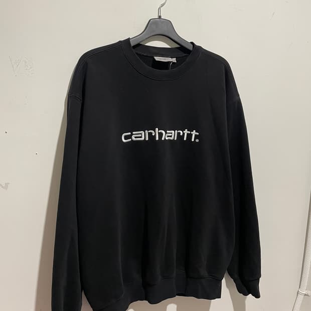 칼하트 맨투맨 블랙