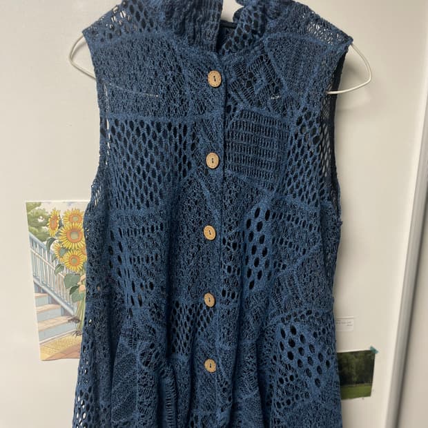 코렐라인풍🪡빈티지 레이어드 니트자켓 모리걸