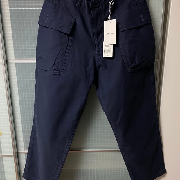 Sage de cret 밀리터리 팬츠 네이비 L사이즈