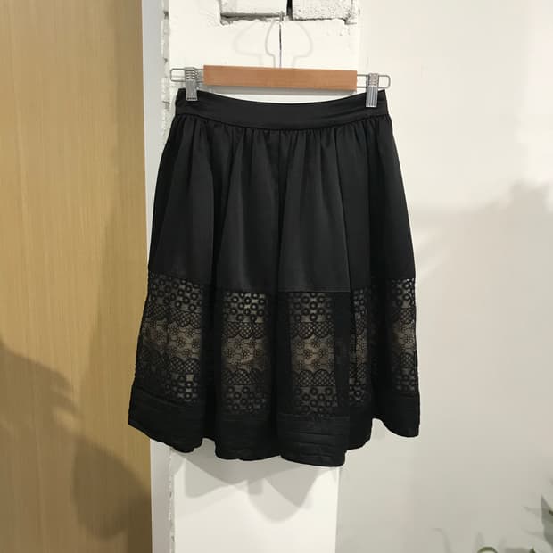Vintage lace skirt