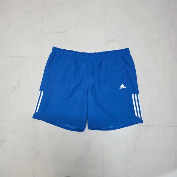 2XL 아디다스 빅사이즈 우븐 쇼츠 반바지 블루