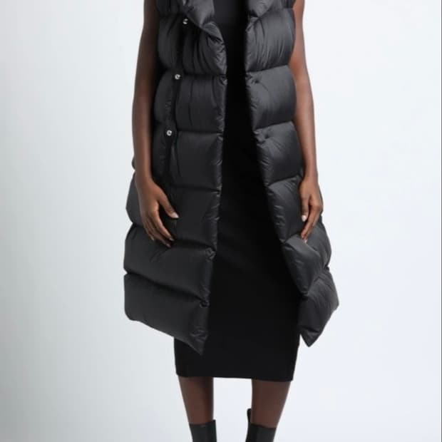 릭오웬스 롱패딩 베스트 40 (남녀 공용)